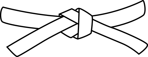 Ilustração da faixa branca